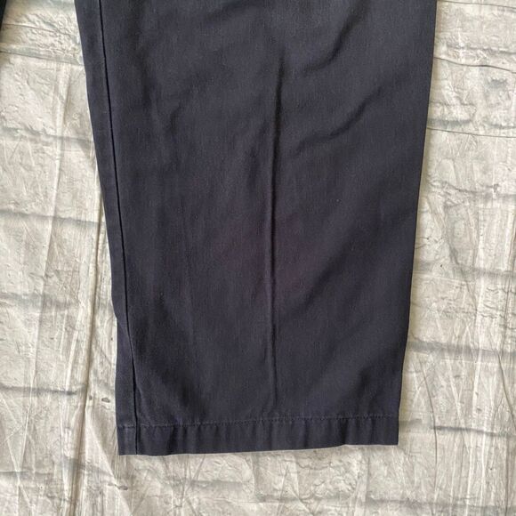 George men 42x30 pull on chino pants w/front pockets black - Picture 2 of 11